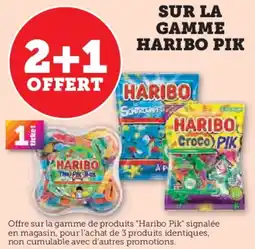 Hyper U Sur la gamme haribo pik offre