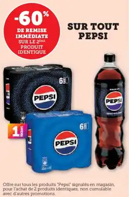 Hyper U Sur tout pepsi offre