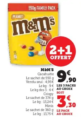 Hyper U M&m's offre