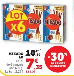 Hyper U Mikado lu offre