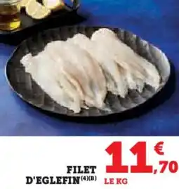 Hyper U Filet d'eglefin offre
