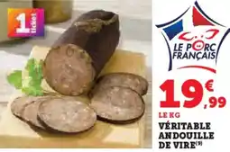 Hyper U Véritable andouille de vire offre