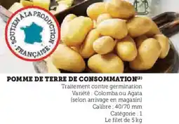 Hyper U Pomme de terre de consommation offre
