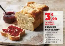 Hyper U Brioche nanterre offre