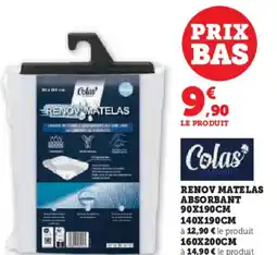 Hyper U Renov matelas absorbant offre