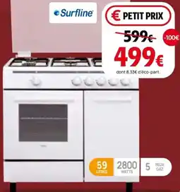 Darty Butanette surfline sbt90cwn offre