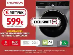 Darty Lave-linge frontal thomson tw148aix offre
