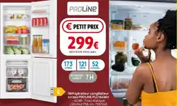 Darty Réfrigérateur congélateur en bas PROLINE offre