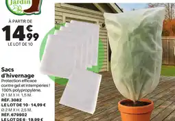 Shopix Sacs d'hivernage offre