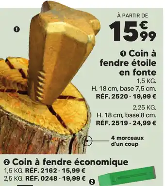 Shopix Coin à fendre étoile en fonte offre