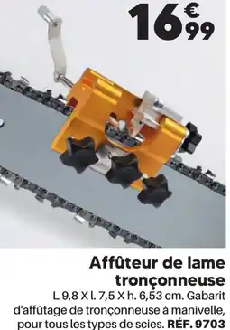 Shopix Affûteur de lame tronçonneuse offre