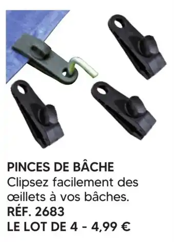 Shopix Pinces de bâche offre