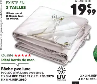 Shopix Bâche pvc luxe offre