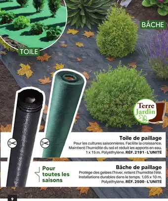 Shopix Toile de paillage, Bâche de paillage offre