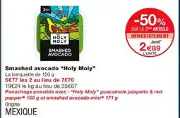 Monoprix HOLY MOLY Smashed avocado offre