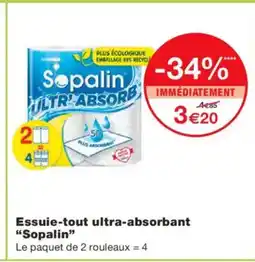 Monoprix SOPALIN Essuie-tout ultra-absorbant offre