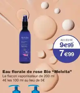Monoprix MUSTELA Eau florale de rose Bio offre