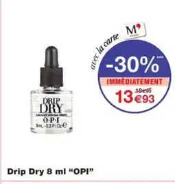 Monoprix OPI Drip Dry offre
