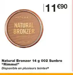 Monoprix RIMMEL Natural Bronzer 002 Sunbro offre