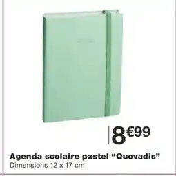 Monoprix QUOVADIS Agenda scolaire pastel offre