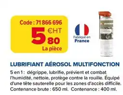 Prolians Lubrifiant aérosol multifonction offre