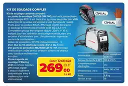 Prolians Kit de soudage complet offre