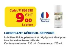 Prolians Lubrifiant aérosol serrure offre