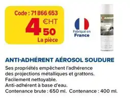 Prolians Anti-adhérent aérosol soudure offre