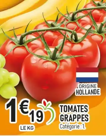 marché frais Géant Tomates grappes offre