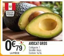 marché frais Géant Avocat gros offre