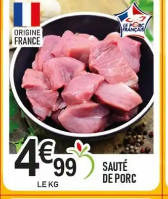 marché frais Géant Saute de porc offre