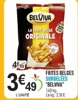 marché frais Géant BELVIVA Frites belges offre