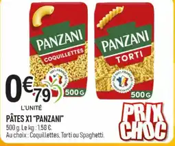 marché frais Géant PANZANI Pâtes x1 offre