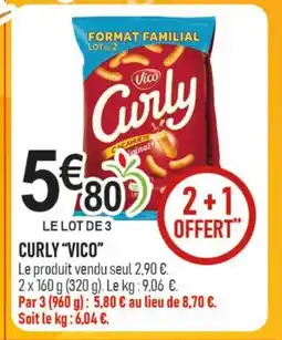 marché frais Géant VICO Curly offre