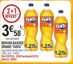 marché frais Géant FANTA Boisson gazeuse orange offre