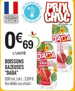 marché frais Géant DADA Boissons gazeuses offre