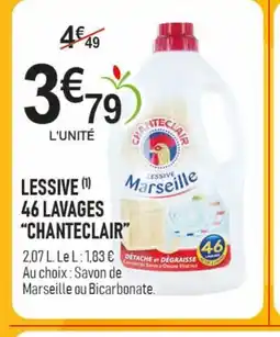 marché frais Géant CHANTECLAIR Lessive 46 lavages offre