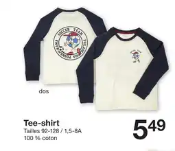 Zeeman Tee-shirt offre