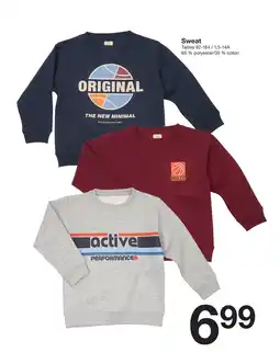 Zeeman Sweat offre