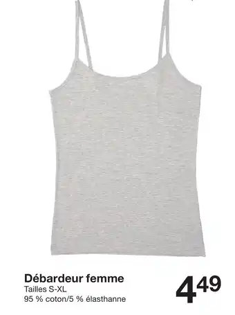 Zeeman Débardeur femme offre