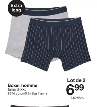 Zeeman Boxer homme offre