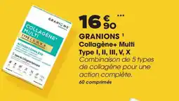 Aprium Pharmacie GRANIONS 1 Collagène+ Multi Type I, II, III, V, X offre