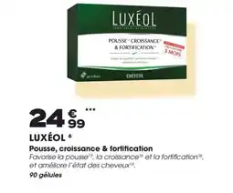Aprium Pharmacie LUXÉOL Pousse, croissance & fortification offre