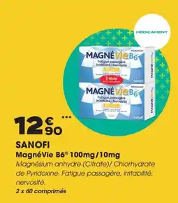 Aprium Pharmacie SANOFI MagnéVie B6 offre