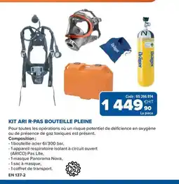 Prolians Kit ari r-pas bouteille pleine offre
