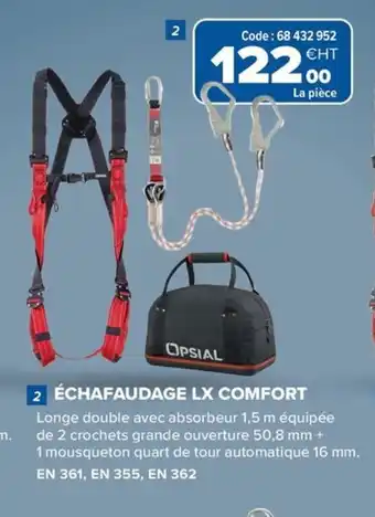 Échafaudage lx comfort