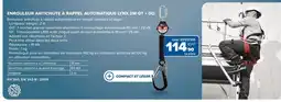 Prolians Enrouleur antichute à rappel automatique lynx 2m qt + go offre