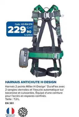 Prolians Harnais antichute h-design offre