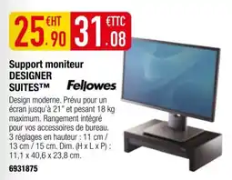 Plein ciel DESIGNER SUITES Support moniteur offre