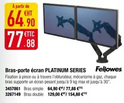 Plein ciel PLATINUM SERIES Bras-porte écran offre